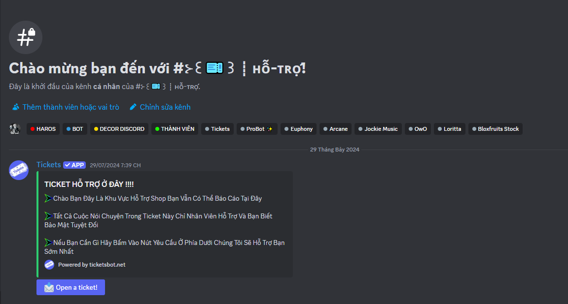 Hướng Dẫn Gửi Khiếu Nại Bằng Discord
